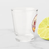 Verre A Shot Emblème Skyline de Cologne Allemagne (Gauche)