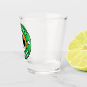 Verre A Shot Embrasse-moi Je suis irlandais (Droite)