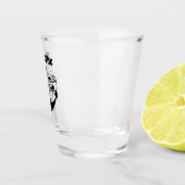 Verre A Shot Embrassez le capitaine Nautical Funny Sailing (Droite)