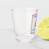 Verre A Shot Emoji, Cool du parti 4 juillet (Gauche)