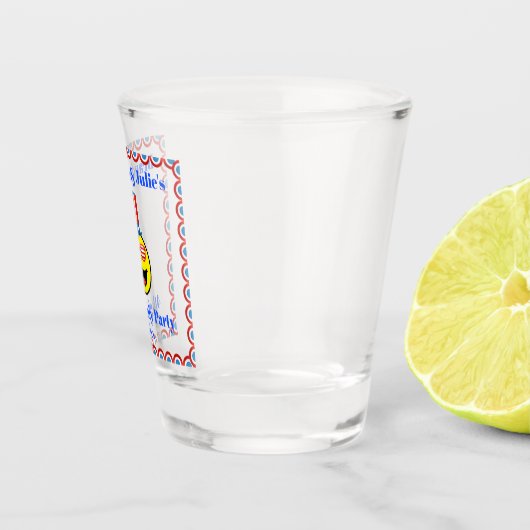 Verre A Shot Emoji, Cool du parti 4 juillet (Droite)