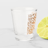Verre A Shot Empreinte de léopard d'or (Gauche)