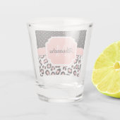 Verre A Shot Empreinte de léopard mignon (Dos)