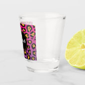 Verre A Shot Empreinte de léopard pourpre (Droite)