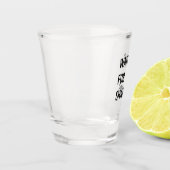 Verre A Shot En attendant le Shabbos Hanoukka Jewish Funny (Gauche)