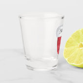 Verre A Shot En Bas ! Le chapeau du Père Noël Upsidedown (Gauche)