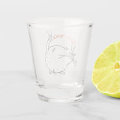 Verre A Shot En colère (Dos)