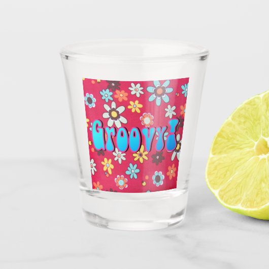 Verre A Shot Enfant à fleurs (Devant)