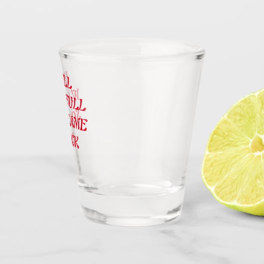 Verre A Shot enfer (Droite)