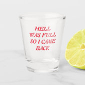 Verre A Shot enfer (Devant)