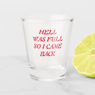 Verre A Shot enfer