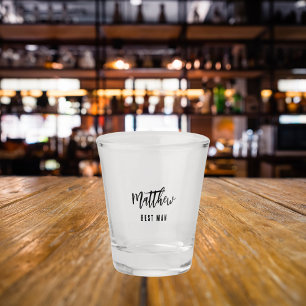 Verre A Shot Enterrement de vie de garçon du témoin