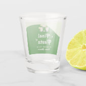 Verre A Shot Enterrement de Vie de Jeune Fille Lime Citron Fina (Dos)
