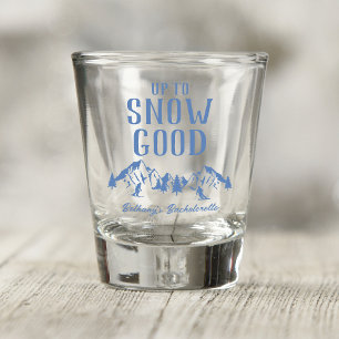 Verre A Shot Enterrement de vie de jeune fille Ski Drôle