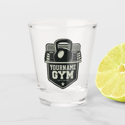 Verre A Shot Entraîneur de fitness de Kettlebell (Devant)