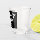 Verre A Shot Épouse de l'équipe Coquette Bow Mariage de la serv (Droite)