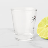 Verre A Shot Épouse d'équipe | Cadeau Mariage de la femme de ch (Gauche)