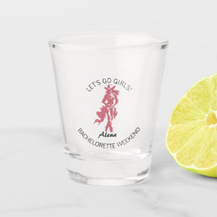 Verre A Shot Équipe Cowgirl Enterrement de Vie de Jeune Fille