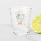 Verre A Shot Équipe de croisière de la Saint-Patrick drôle de f (Dos)