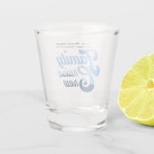 Verre A Shot Équipe de croisière en famille (Dos)