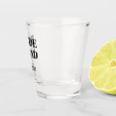 Verre A Shot Équipe de la mariée célibataire (Droite)
