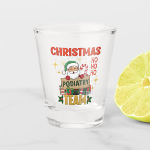 Verre A Shot Équipe de la podiatrie de Noël - Profits de soins