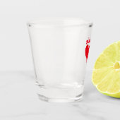 Verre A Shot Équipe de mariée (Gauche)