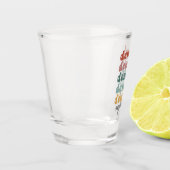 Verre A Shot Équipe dentaire rétro | Équipe dentaire | Personne (Gauche)