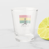 Verre A Shot Équipe du Ghana de football (Dos)