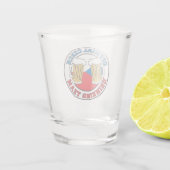 Verre A Shot Équipe potable tchèque officielle (Dos)
