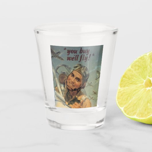 Verre A Shot Ère 2ÈME GUERRE MONDIALE (Devant)