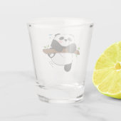 Verre A Shot Escalade Panda double face arrière (Dos)