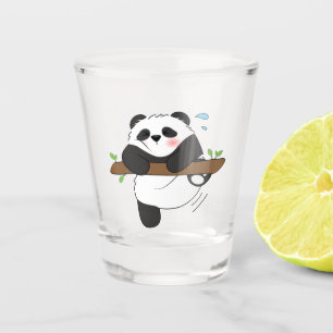 Verre A Shot Escalade Panda double face arrière