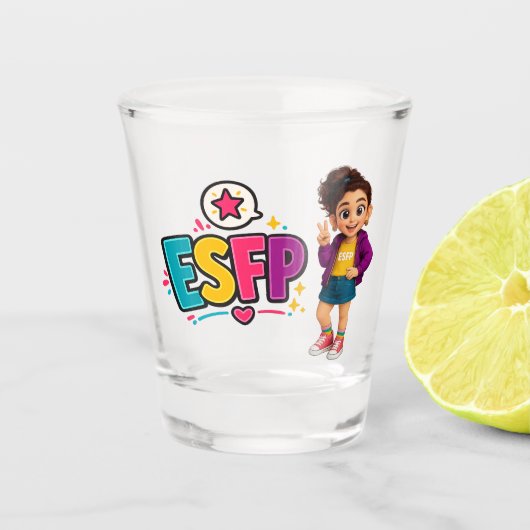 Verre A Shot ESFP — A Celebradora da Vida (Devant)
