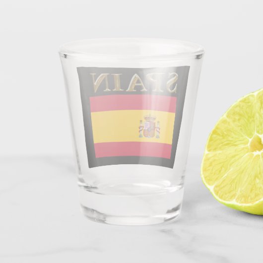 VERRE A SHOT ESPAGNE (Dos)