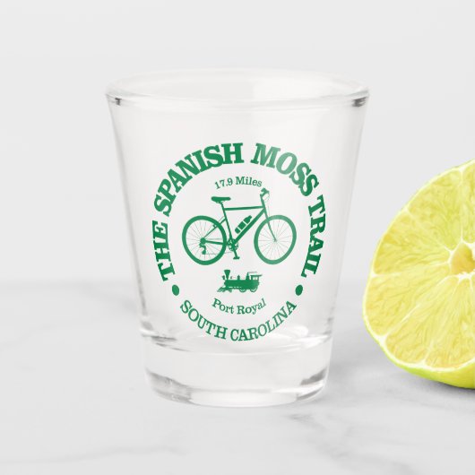 Verre A Shot Espagnol Moss Trail (cyclisme) (Devant)