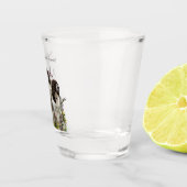 Verre A Shot Espagnol Springer anglais, Art (Droite)