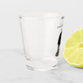 Verre A Shot Espagnol Springer anglais avec faisan (Gauche)