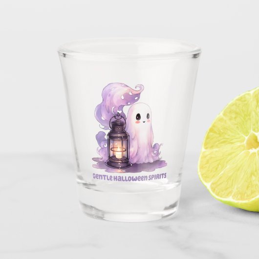 Verre A Shot Esprits doux d'Halloween (Devant)
