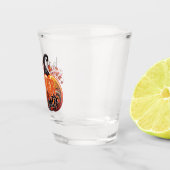 Verre A Shot Est-Ce Encore Octobre ? - Citrouille gothique Éffr (Droite)