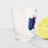 Verre A Shot États-Unis. (Gauche)