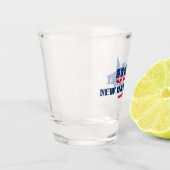 Verre A Shot Étoiles, rayures et New Hampshire (Gauche)