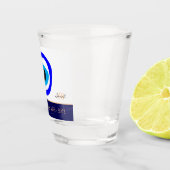 Verre A Shot Evil Eye Talisman & arabe Amulet /turc, grec (Droite)