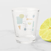 Verre A Shot Fâcheuse géométrie Flowchart Throwback milieu du s (Dos)