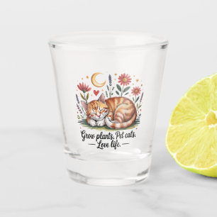 Verre A Shot Faire pousser des plantes que les chats adorent La