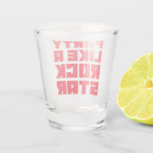 Verre A Shot Fais la fête comme une rockstar (Dos)