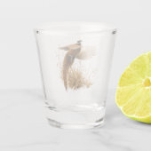 Verre A Shot Faisan en vol doré (Dos)
