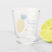 Verre A Shot Faisons la fête comme un ananas (Dos)