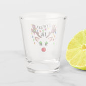 Verre A Shot Faisons Noël à Lit Reindeer (Dos)