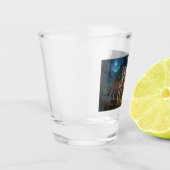 Verre A Shot Famille de loups (Gauche)